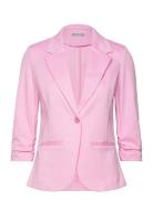 Zablazer 1 Blazer Blazers Single Breasted Blazers Pink Fransa