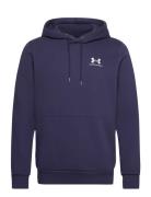 Ua Icon Fleece Hoodie Tops Sweatshirts & Hoodies Hoodies Navy Under Ar...