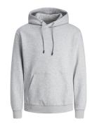 Jjebradley Sweat Hood Noos Tops Sweatshirts & Hoodies Hoodies Grey Jac...