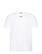 T-Just-Od T-Shirt Tops T-Kortærmet Skjorte White Diesel