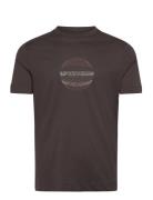 T-Shirt Designers T-Kortærmet Skjorte Khaki Green Emporio Armani