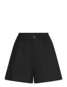 Shorts Sarah Linen Bottoms Shorts Casual Shorts Black Lindex