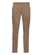 Bs Anton Slim Fit Chinos Bottoms Trousers Chinos Beige Bruun & Stengad...