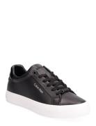 Vulc Lace Up Nano Fox-Lth Low-top Sneakers Black Calvin Klein