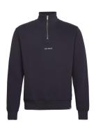 Dexter Half-Zip Sweatshirt Tops Sweatshirts & Hoodies Sweatshirts Navy...