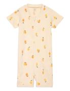 Pyjamas Romper Lemons Sn Pyjamas Sie Jumpsuit Yellow Lindex