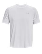 Ua Tech Reflective Ss Sport T-Kortærmet Skjorte White Under Armour