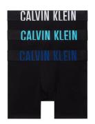 Boxer Brief 3Pk Boxershorts Black Calvin Klein