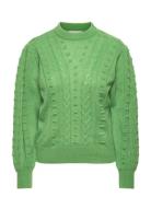 Kalira Knit Pullover Tops Knitwear Jumpers Green Kaffe