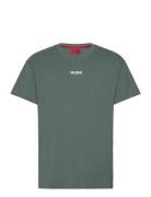 Linked T-Shirt Designers T-Kortærmet Skjorte Green HUGO