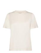 Lilianaiw Base Tee Tops T-shirts & Tops Short-sleeved White InWear