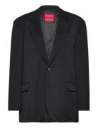 Ulan_All Suits & Blazers Blazers Single Breasted Blazers Black HUGO