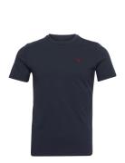 Barbour Ess Sports Tee Designers T-Kortærmet Skjorte Blue Barbour