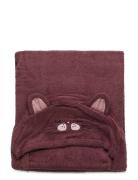 Organic Hooded Bath Towel Home Bath Time Towels & Cloths Towels Purple...