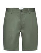 Como Reg Cotton-Linen Shorts Bottoms Shorts Chinos Shorts Green Les De...