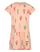 Dress Aop Icecream Dresses & Skirts Dresses Casual Dresses Short-sleev...