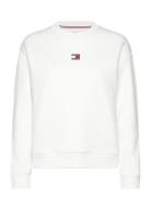 Tjw Bxy Badge Crew Ext Tops Sweatshirts & Hoodies Sweatshirts White To...