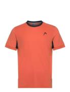 Slice T-Shirt Men Tops T-Kortærmet Skjorte Orange Head