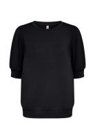 Sc-Banu Tops Sweatshirts & Hoodies Sweatshirts Black Soyaconcept