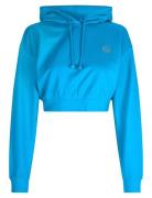 Hoodie Ls Tops Sweatshirts & Hoodies Hoodies Blue Barbara Kristofferse...