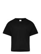 T Shirt Rio Solid Tops T-Kortærmet Skjorte Black Lindex