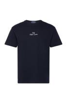 Classic Fit Logo Jersey T-Shirt Tops T-Kortærmet Skjorte Navy Polo Ral...