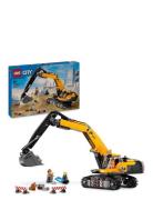 Gul Gravemaskine 60420 Toys Lego Toys Lego city Multi/patterned LEGO