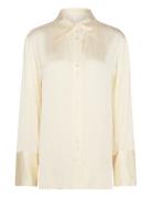 Felix - Fluid Viscose Rd Tops Shirts Long-sleeved Cream Day Birger Et ...