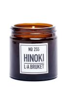 255 Scented Candle Hinoki Duftlys Nude L:a Bruket