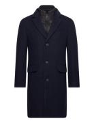 Slhjoseph Wool Coat Noos Uldfrakke Frakke Navy Selected Homme