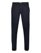 Bs Anton Slim Fit Chinos Bottoms Trousers Chinos Navy Bruun & Stengade