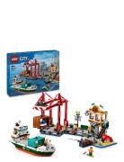 Havnefront Med Fragtskib 60422 Toys Lego Toys Lego city Multi/patterne...