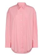 Os Poplin Shirt Tops Shirts Long-sleeved Pink GANT