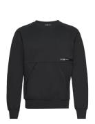 Race Bonded Sweater Sport Sweatshirts & Hoodies Sweatshirts Black Sail...