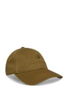 Unisex. Tonal Archive Shield Cap Accessories Headwear Caps Khaki Green...
