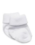 Cotton Socks - Anti-Slip Sokker Strømper White Melton