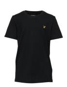 Classic T-Shirt Tops T-Kortærmet Skjorte Black Lyle & Scott Junior