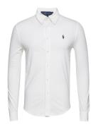 Featherweight Mesh Shirt Designers Shirts Casual White Polo Ralph Laur...