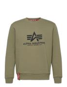 Basic Sweater Designers Sweatshirts & Hoodies Sweatshirts Green Alpha ...
