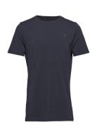 James Tee Designers T-Kortærmet Skjorte Navy Morris