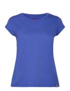 Organic Favorite Teasy Tee Tops T-shirts & Tops Short-sleeved Blue Mad...