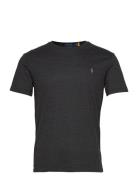 Custom Slim Fit Soft Cotton T-Shirt Designers T-Kortærmet Skjorte Blac...