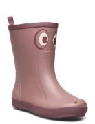 Wellies - Front Print Shoes Rubberboots High Rubberboots Beige CeLaVi