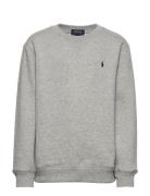 Fleece Sweatshirt Tops Sweatshirts & Hoodies Sweatshirts Grey Ralph La...