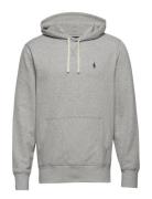 Rl Fleece-Lsl-Knt Designers Sweatshirts & Hoodies Hoodies Grey Polo Ra...