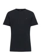Boys Basic Cn Knit S/S Tops T-Kortærmet Skjorte Navy Tommy Hilfiger