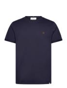 Nørregaard T-Shirt Tops T-Kortærmet Skjorte Navy Les Deux