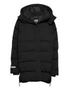 W Aspire Puffy Parka Sport Jackets Padded Jacket Black Helly Hansen