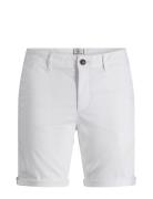 Jpstbowie Jjshorts Solid Sa Sn Bottoms Shorts Chinos Shorts White Jack...