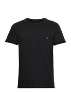 Kolding Tee S/S Tops T-Kortærmet Skjorte Black Clean Cut Copenhagen